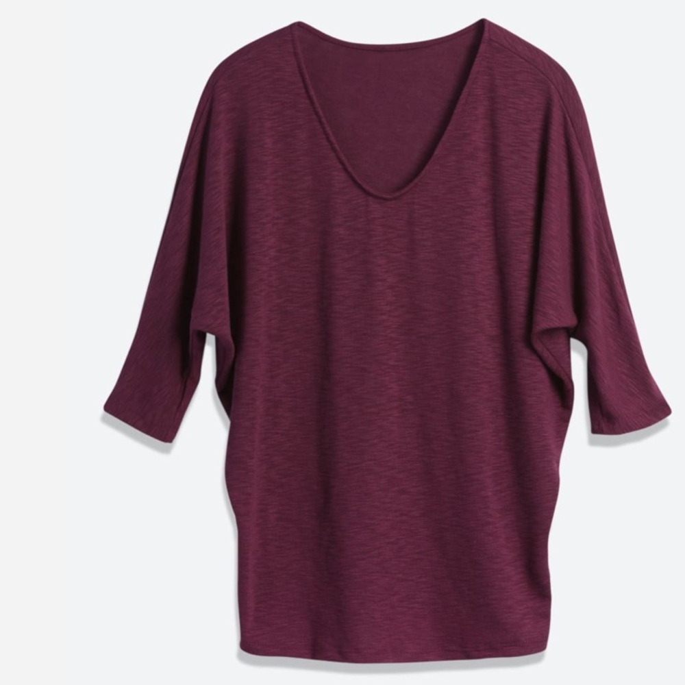 LAILA JAYDE Bowie 3/4 Sleeve Dolman Knit Top size XS